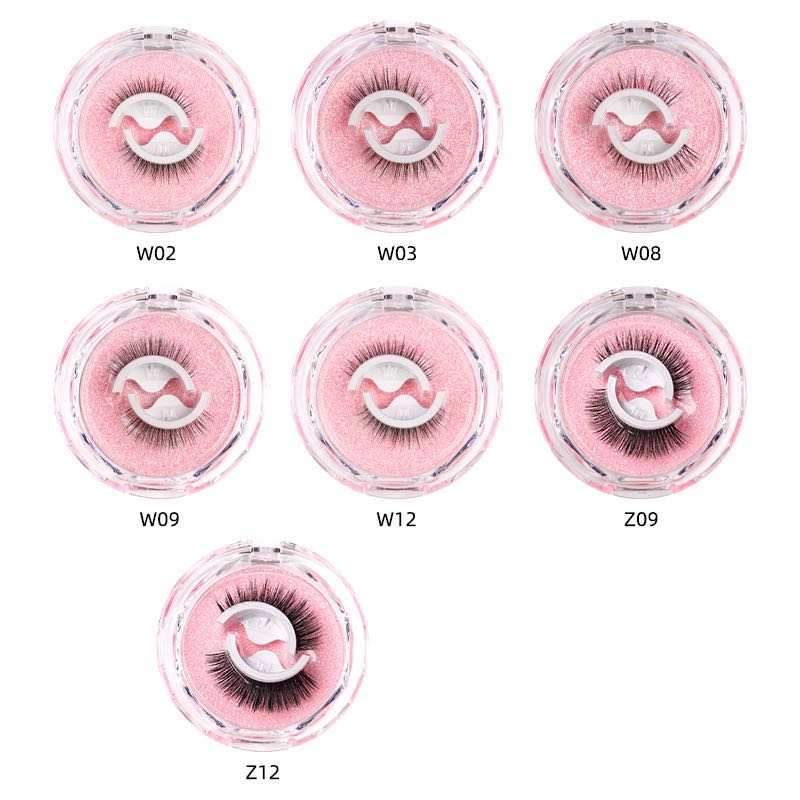 Beauty Makeup Looks - 3D Takma Kirpikler Kendinden Yapışkanlı Kristal