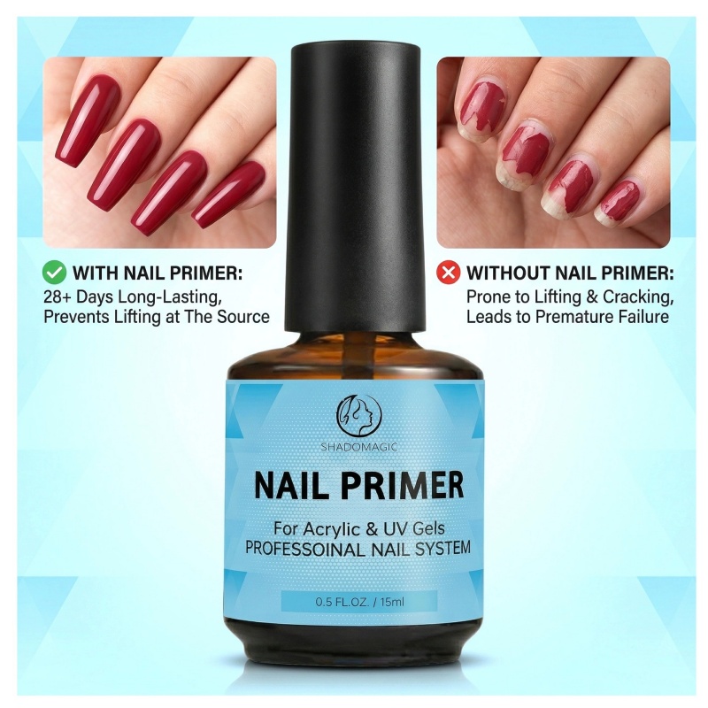 Nail Dehydrator Primer - 15ml Tırnak Astarı Tırnak Hazırlayıcı Dehidratör,