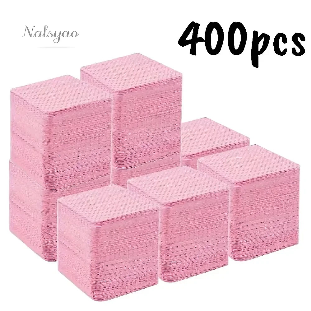 Gel Nail Polish - 200/400 adet, tüy bırakmayan, jel temizleme