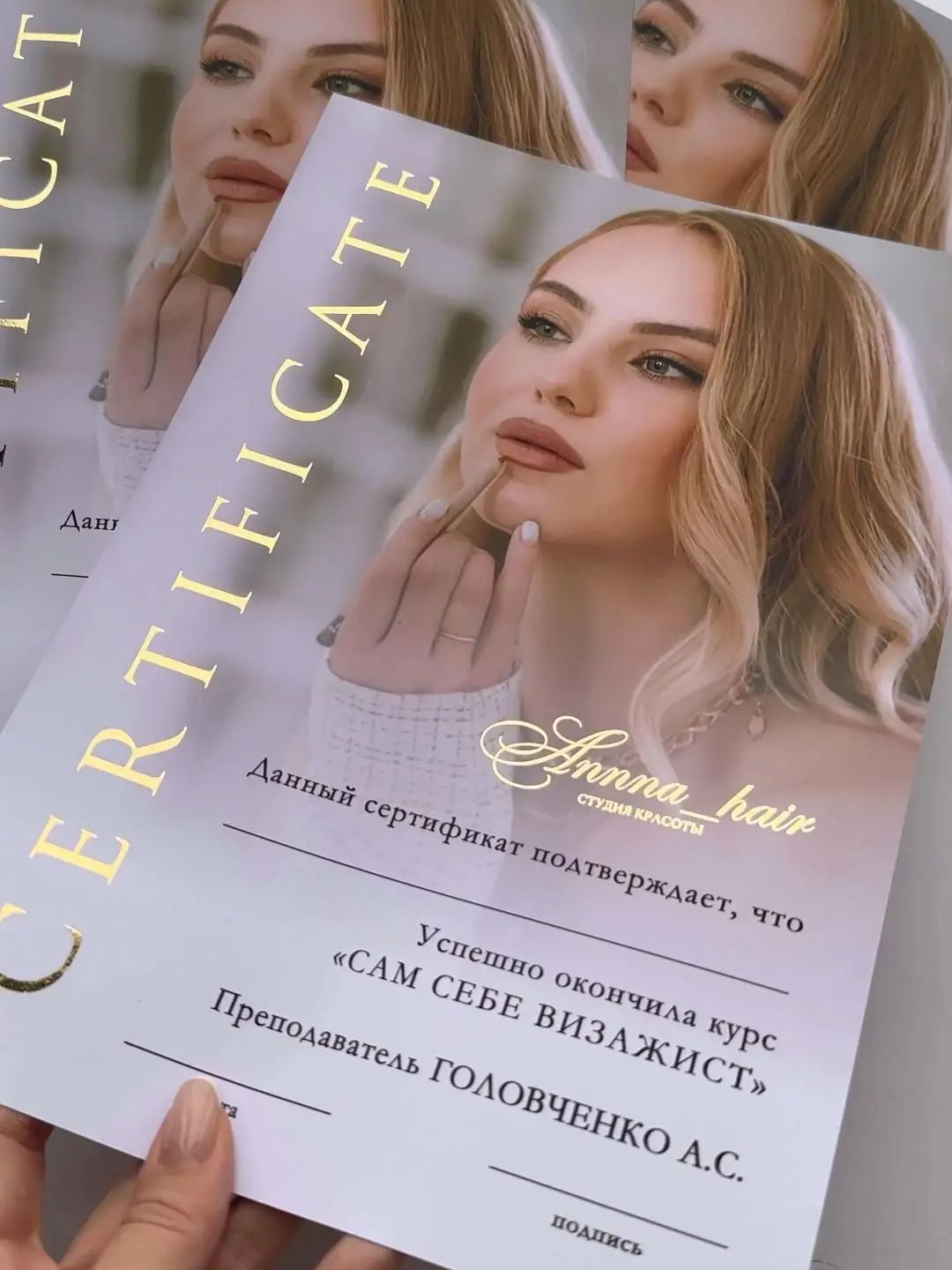Beauty Makeup Training - Özel Eğitim Sertifikaları Güzellik İş Makyajınız