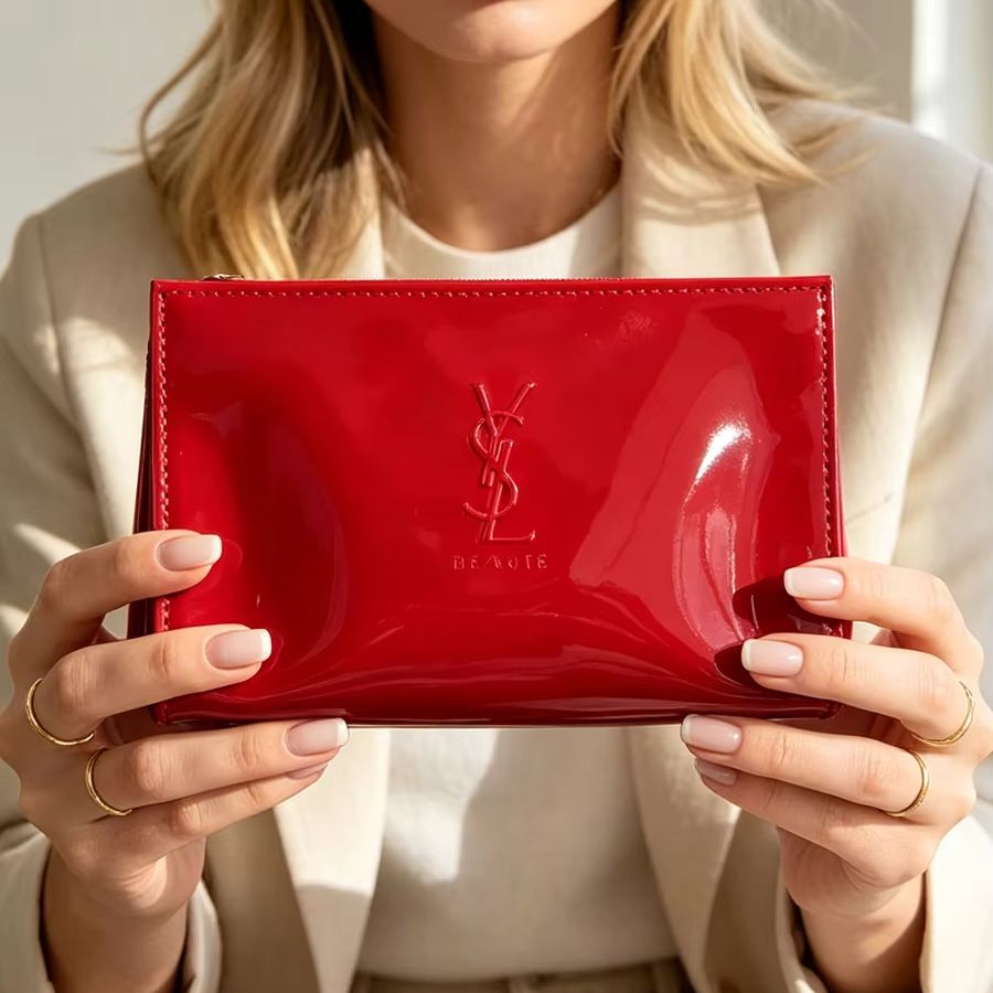 YSL Kırmızı Vernikli Deri Mini - Ysl Beauty Makeup incelemesi ve fiyatı