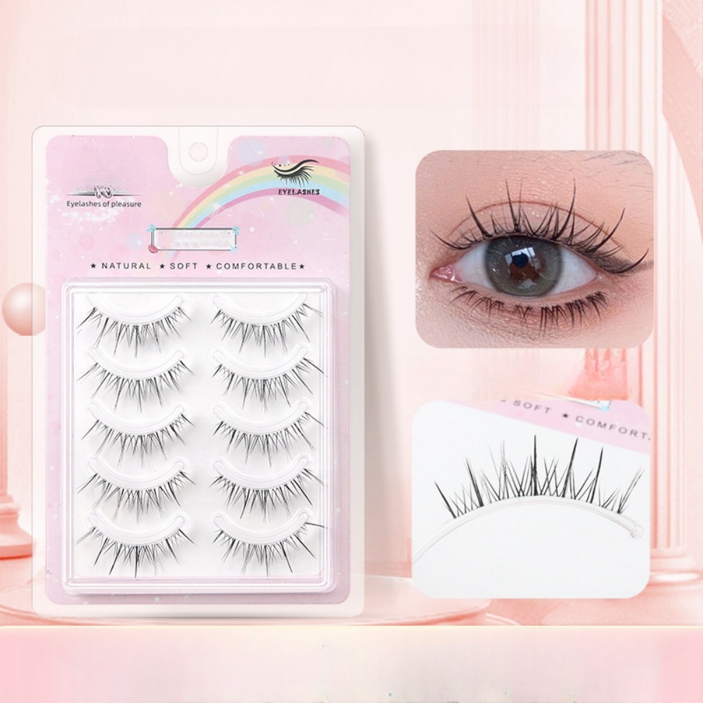 5 Çift Şeffaf Saplı Dalgalı Ta - Beauty Makeup Looks incelemesi ve fiyatı