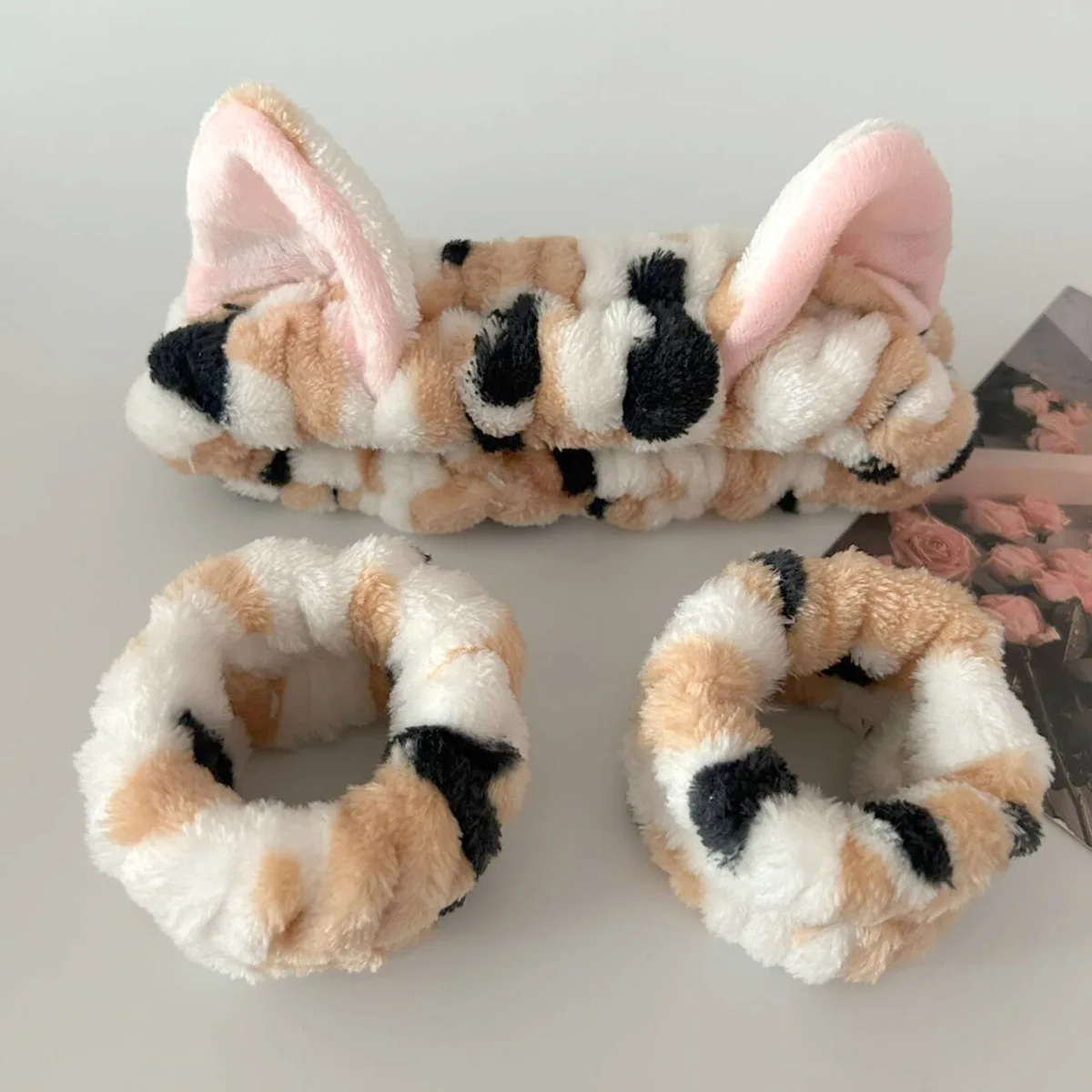 3 adet/takım Sevimli Kedi Kula - Makeup Beauty Set incelemesi ve fiyatı