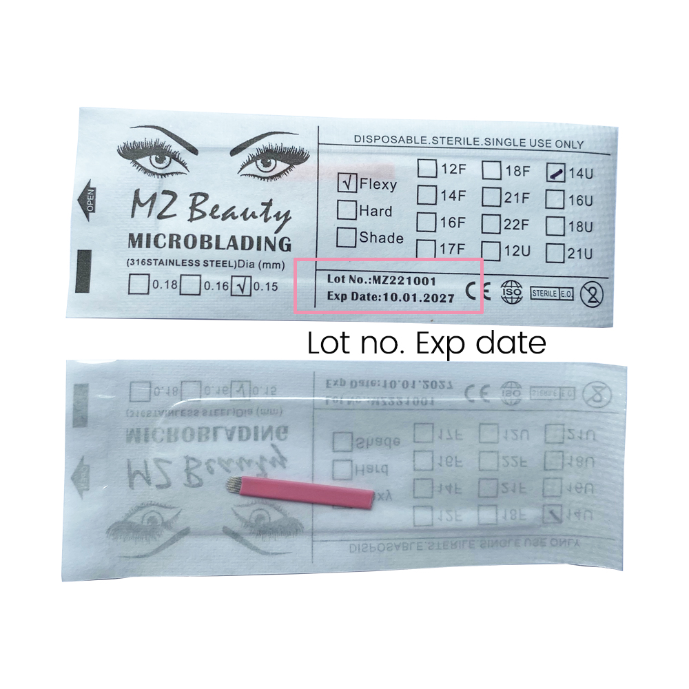 Nano 0.15MM 14 U şekli Microbl - Beauty Makeup Supply incelemesi ve fiyatı