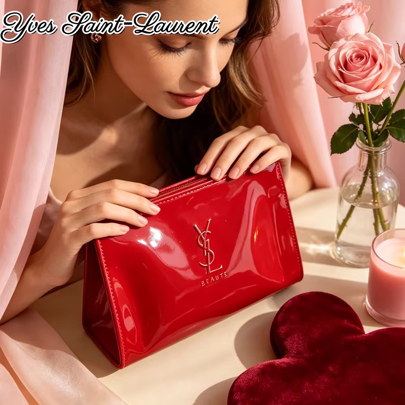 YSL Kırmızı Patent Deri Fermua - Ysl Beauty Makeup incelemesi ve fiyatı