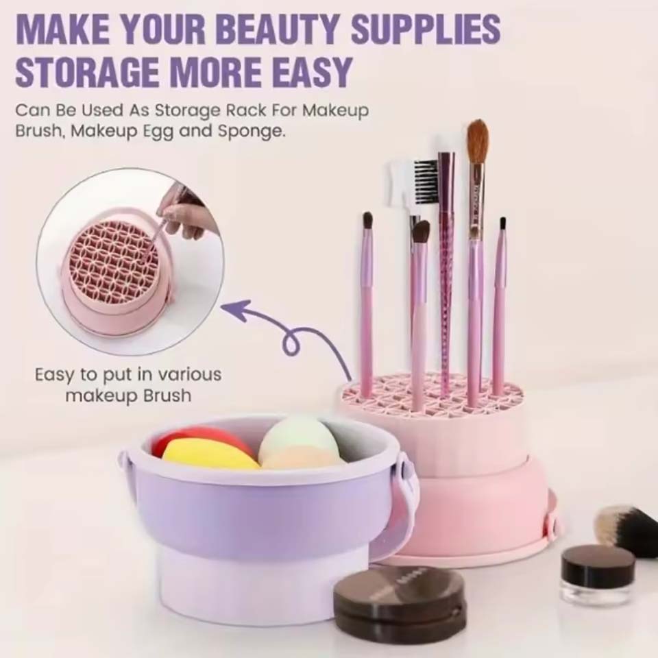 Makyaj Fırçası Temizleme Kabı  - Makeup Beauty Set incelemesi ve fiyatı