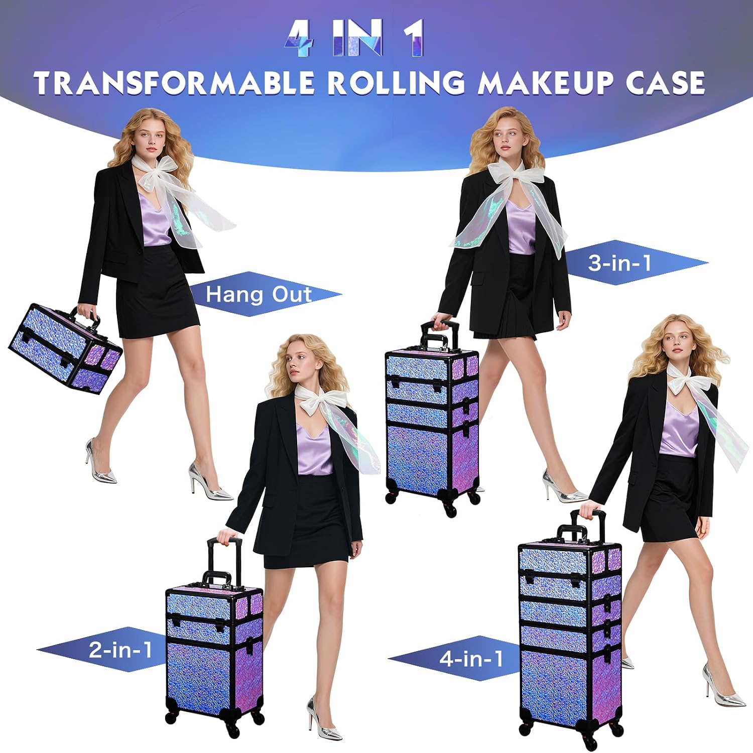 Tekerlekli Makyaj Çantası, Çek - Makeup Beauty Set incelemesi ve fiyatı