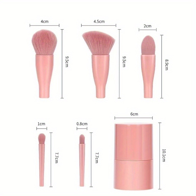5 adet/takım makyaj fırçaları  - Beauty Makeup Kit Box incelemesi ve fiyatı