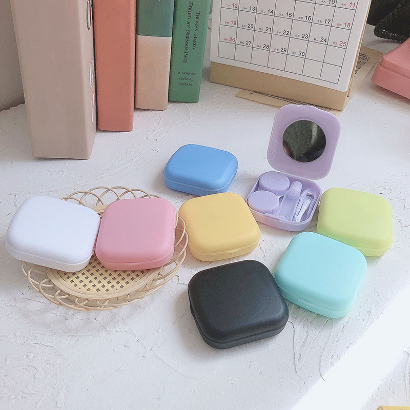 Mini kontakt Lens vaka cep taş - Beauty Makeup Kit Box incelemesi ve fiyatı